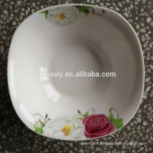 square ceramic bowl China factory